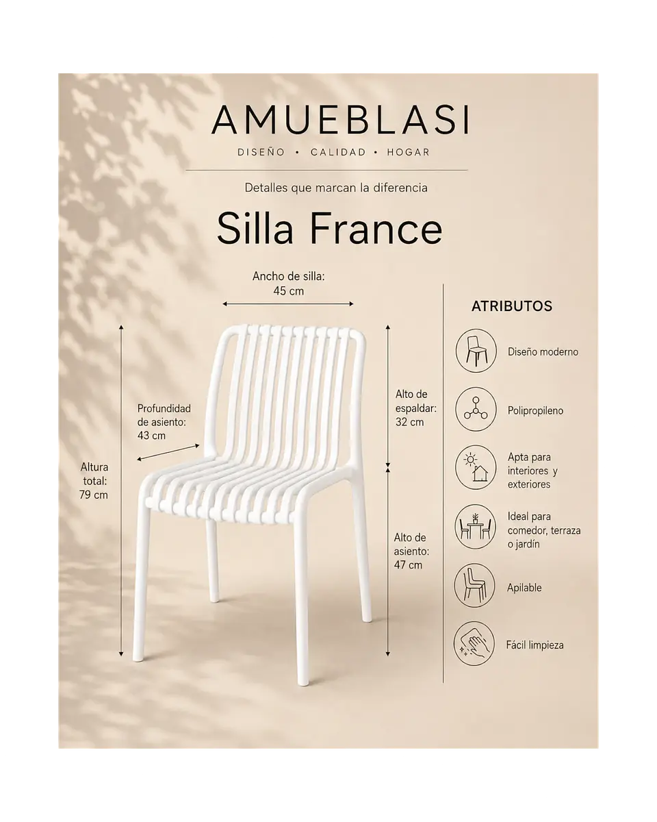 Silla France de Exterior 11