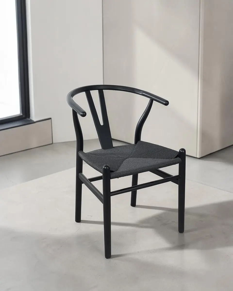 Pack 2 Sillas Comedor Wishbone 2