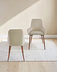 Pack 2 Sillas Wren Lino Beige - Miniatura 2
