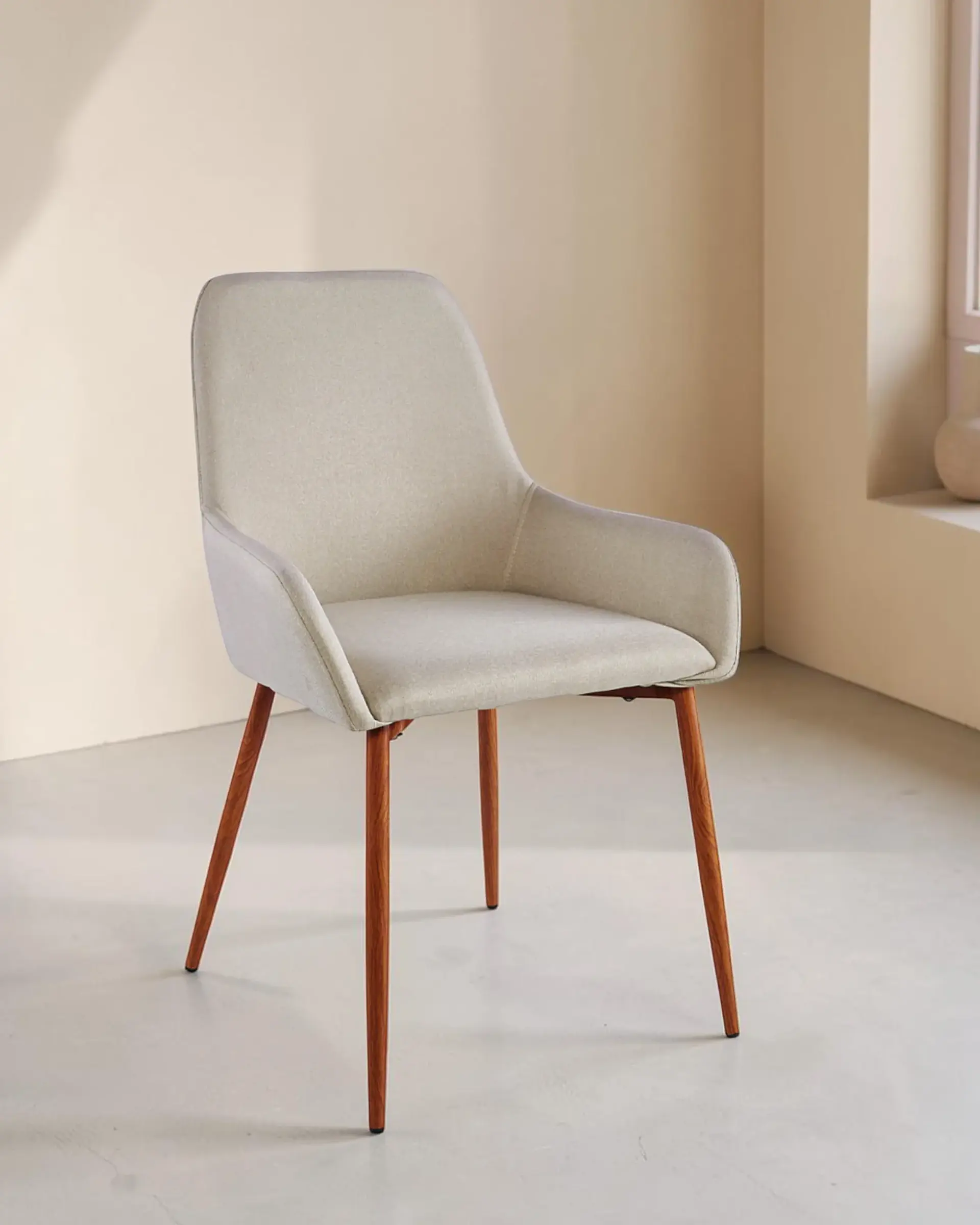 Pack 4 Sillas Wren Lino Beige 2