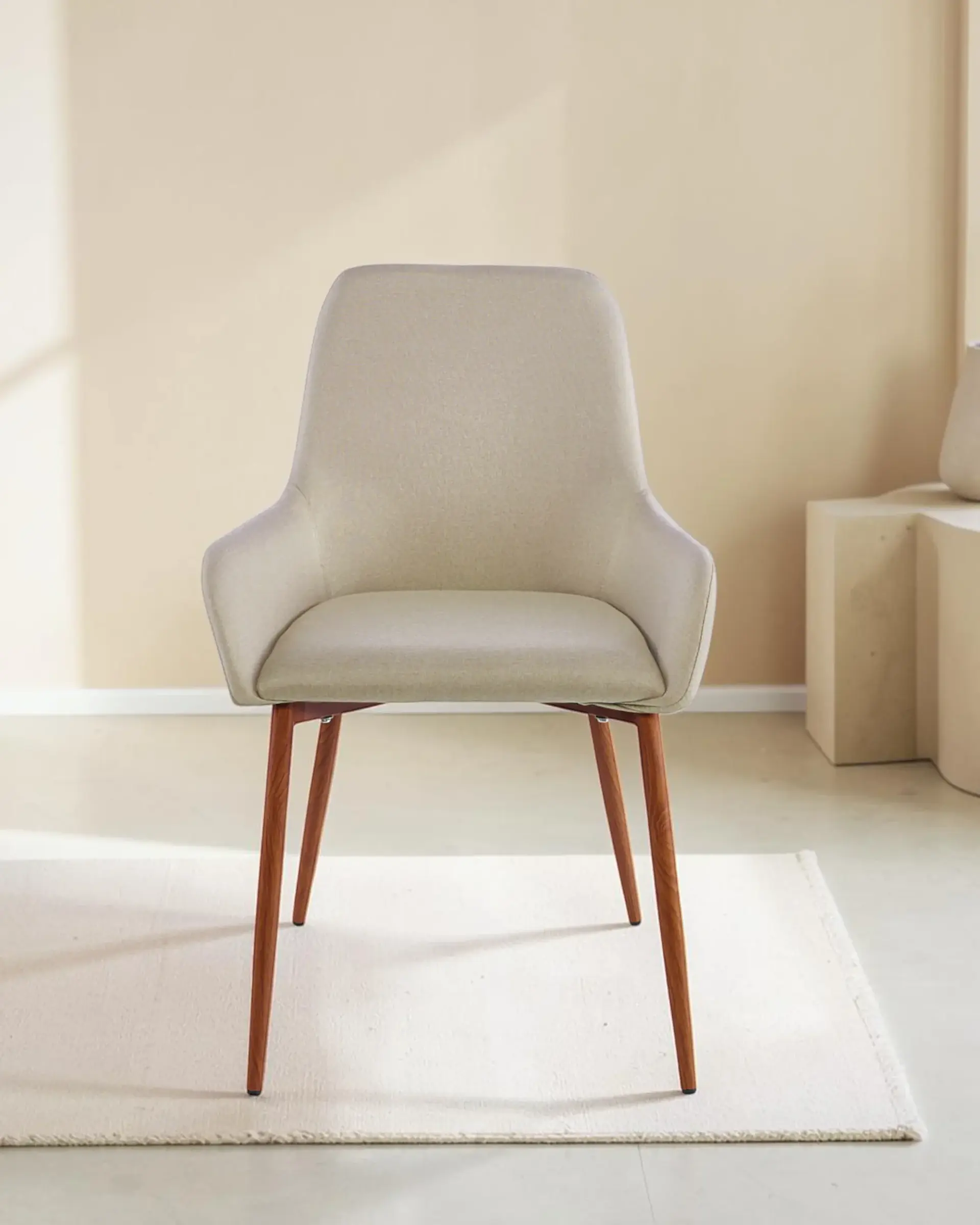 Pack 4 Sillas Wren Lino Beige 3