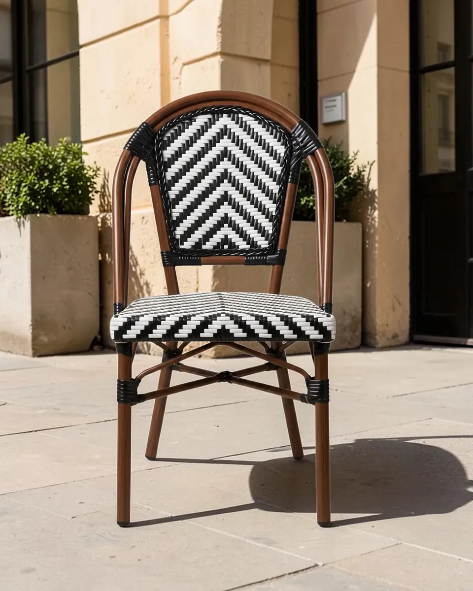 Silla Parisina Bistró Rayas 2