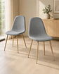 Pack 2 Sillas Scoop Wood - Miniatura 2