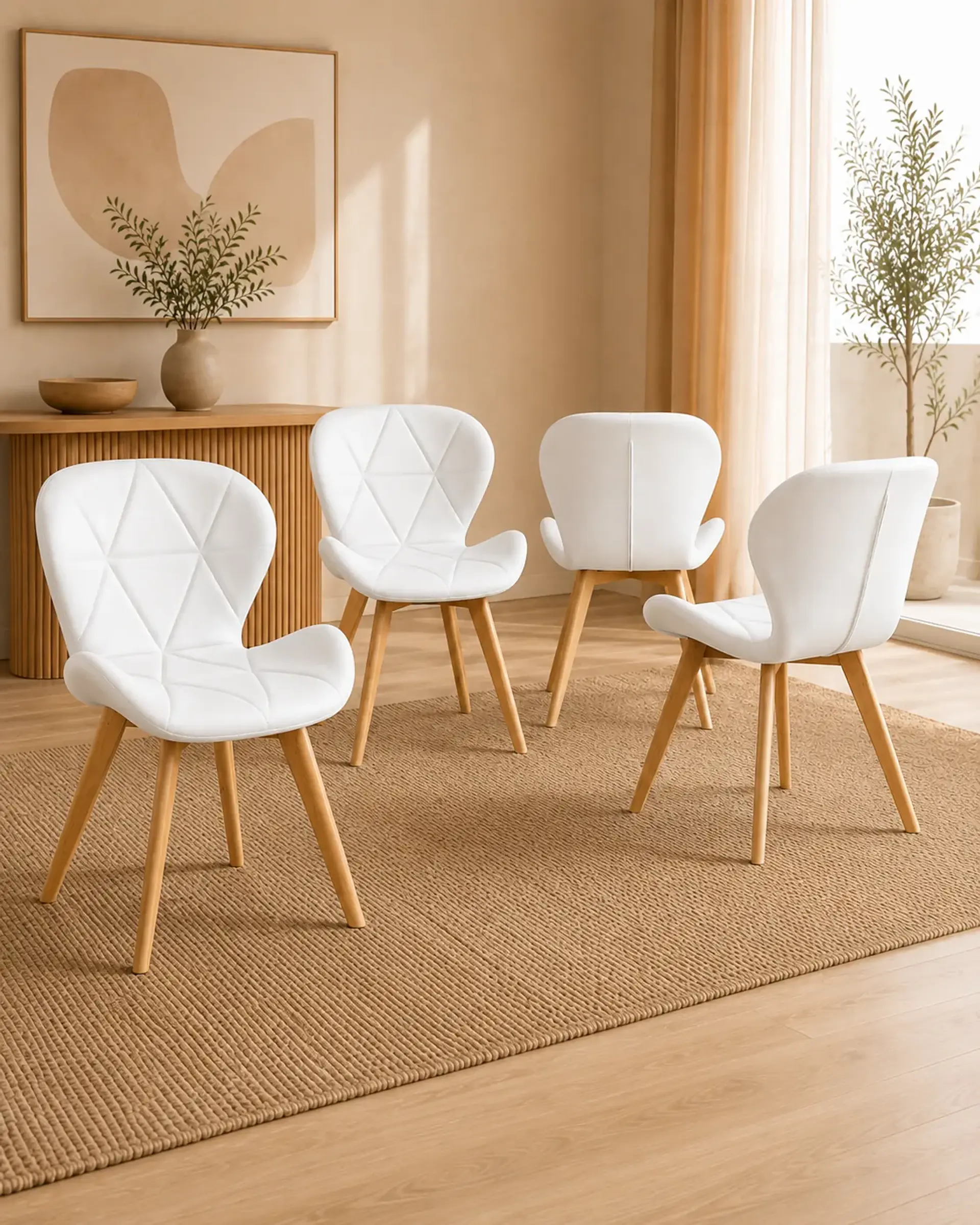 Pack 4 Sillas Radar Fiori 1