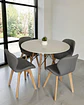 Comedor Redondo Melamina Eames con Sillas Radar Fiori  - Miniatura 6