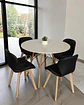 Comedor Redondo Melamina Eames con Sillas Radar Fiori  - Miniatura 7