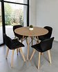 Comedor Redondo Melamina Eames con Sillas Radar Fiori  - Miniatura 11