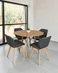Comedor Redondo Melamina Eames con Sillas Radar Fiori  - Miniatura 13