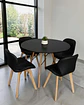 Comedor Redondo Melamina Eames con Sillas Radar Fiori  - Miniatura 5
