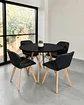 Comedor Redondo Melamina Eames con Sillas Radar Fiori  - Miniatura 18