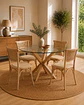 Comedor Redondo Madrid Sillas Crossback Madera - Miniatura 6