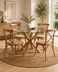 Comedor Redondo Madrid Sillas Crossback Madera - Miniatura 7