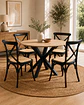 Comedor Redondo Madrid Sillas Crossback Madera - Miniatura 16