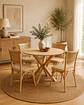 Comedor Redondo Madrid Sillas Crossback Madera - Miniatura 17