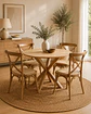 Comedor Redondo Madrid Sillas Crossback Madera - Miniatura 18