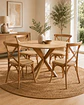 Comedor Redondo Madrid Sillas Crossback Madera - Miniatura 21
