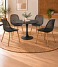 Comedor Redondo Tulip con Sillas Panal - Miniatura 2