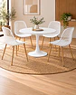 Comedor Redondo Tulip con Sillas Panal - Miniatura 3