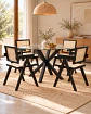 Comedor Redondo Madrid con Silla Chandigarh - Miniatura 11