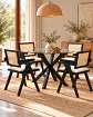 Comedor Redondo Madrid con Silla Chandigarh - Miniatura 18