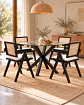 Comedor Redondo Madrid con Silla Chandigarh - Miniatura 20