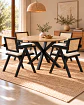 Comedor Redondo Madrid con Silla Chandigarh - Miniatura 22