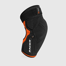 Rodilleras Racer Profile Knee negra/naranja