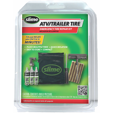 KIT DE REPARACION SLIME ATV/TRAILER +CO2 2040