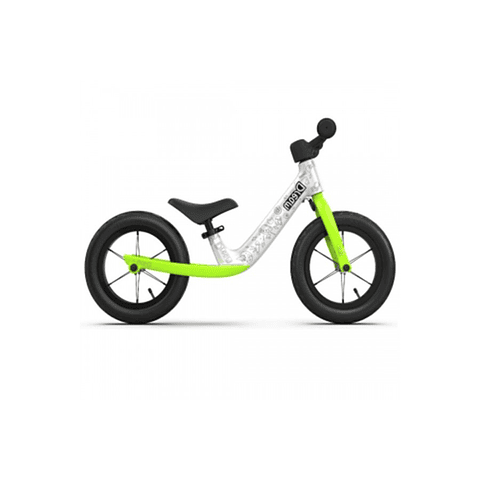 Bicicleta Royal Baby Balance Pro Mg Plata/Verde