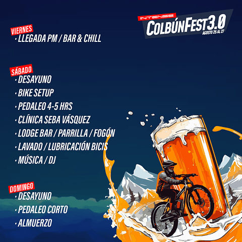 INTENSE Colbún Bike Fest 3.0 by Lodge Colbún