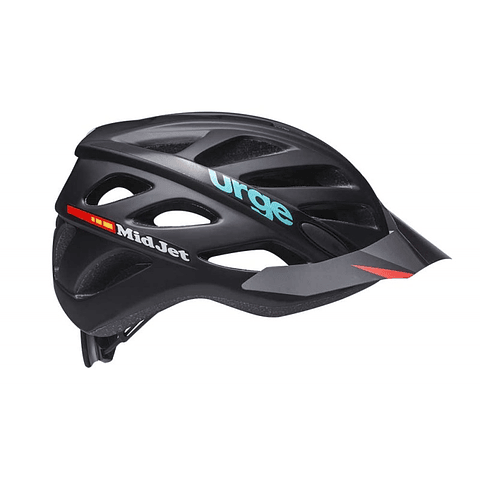 Casco Urge Mid Jet Negro S (niños)