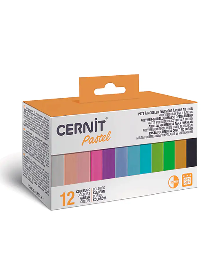 Set 12 arcillas cernit