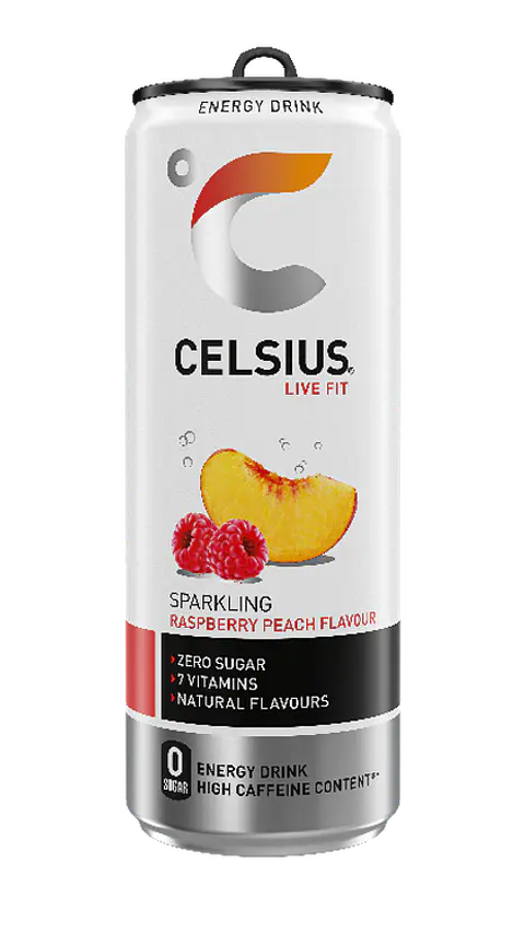 Celsius Raspberry Peach