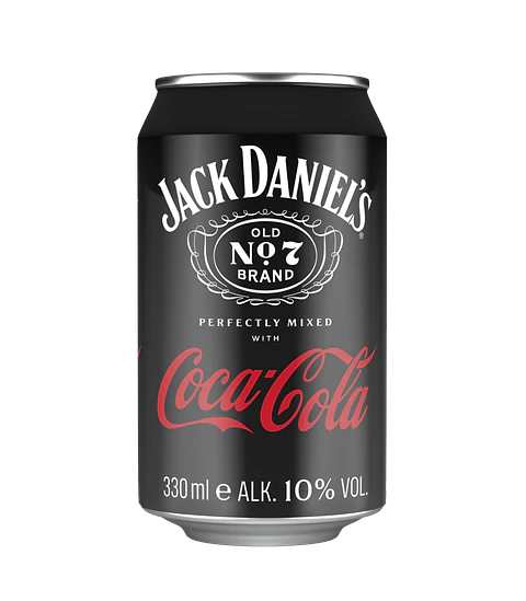 Jack Daniel's Coca-Cola Cocktail 33cl