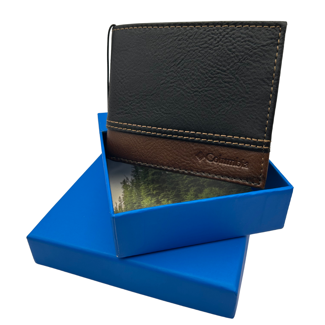 Billetera Columbia Black/Brown 1