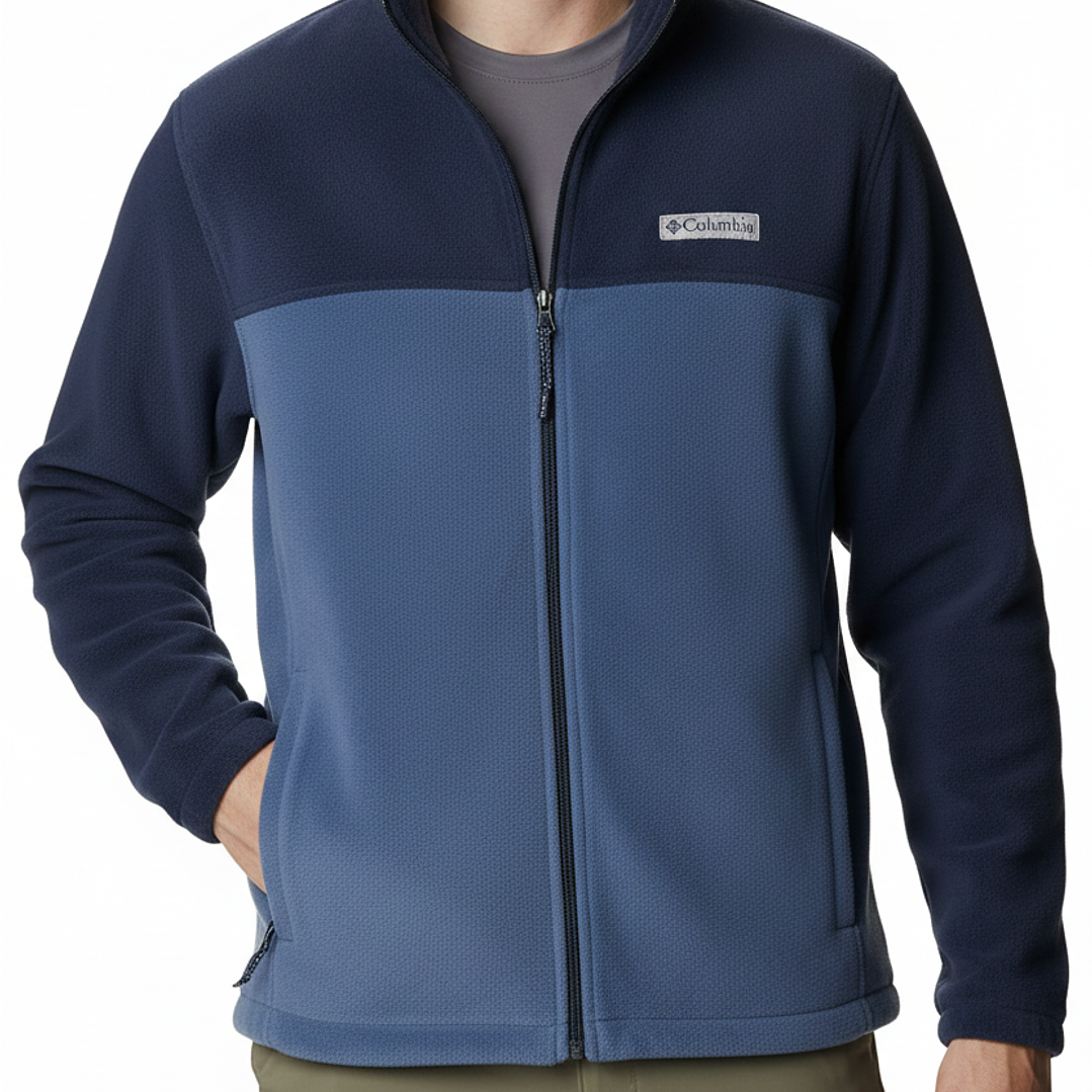 Polar Columbia Mount Grant Fleece Full Zip Blue 2
