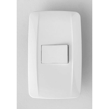 Interruptor Simple 9/12 Blanco-Karson