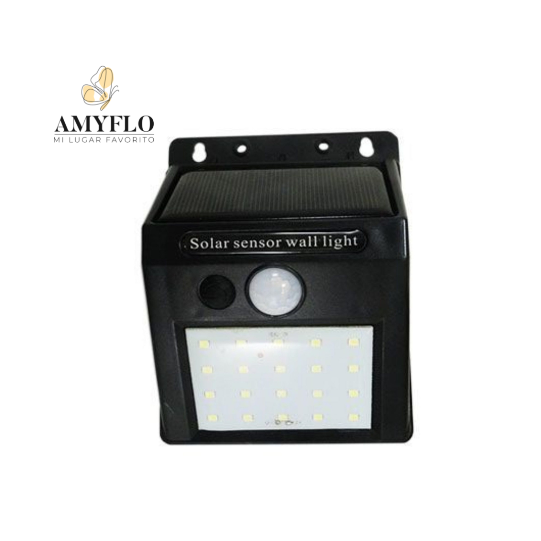 Foco Solar de Pared con Sensor de Movimiento