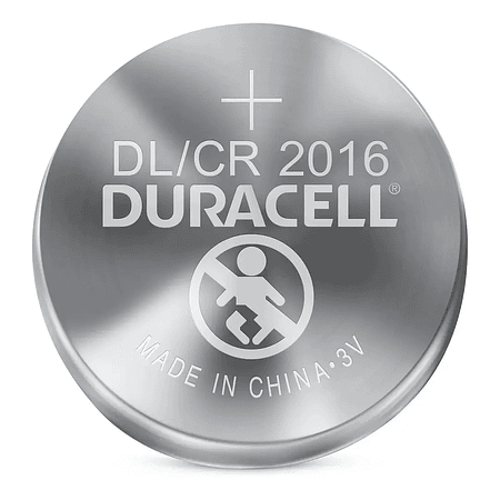 Pila Duracell CR2016 de 3V litio