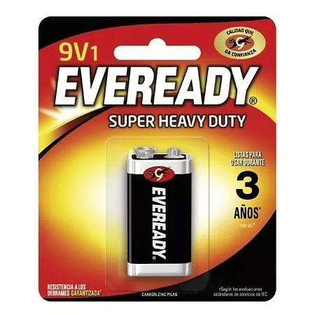 Bateria Eveready 9V