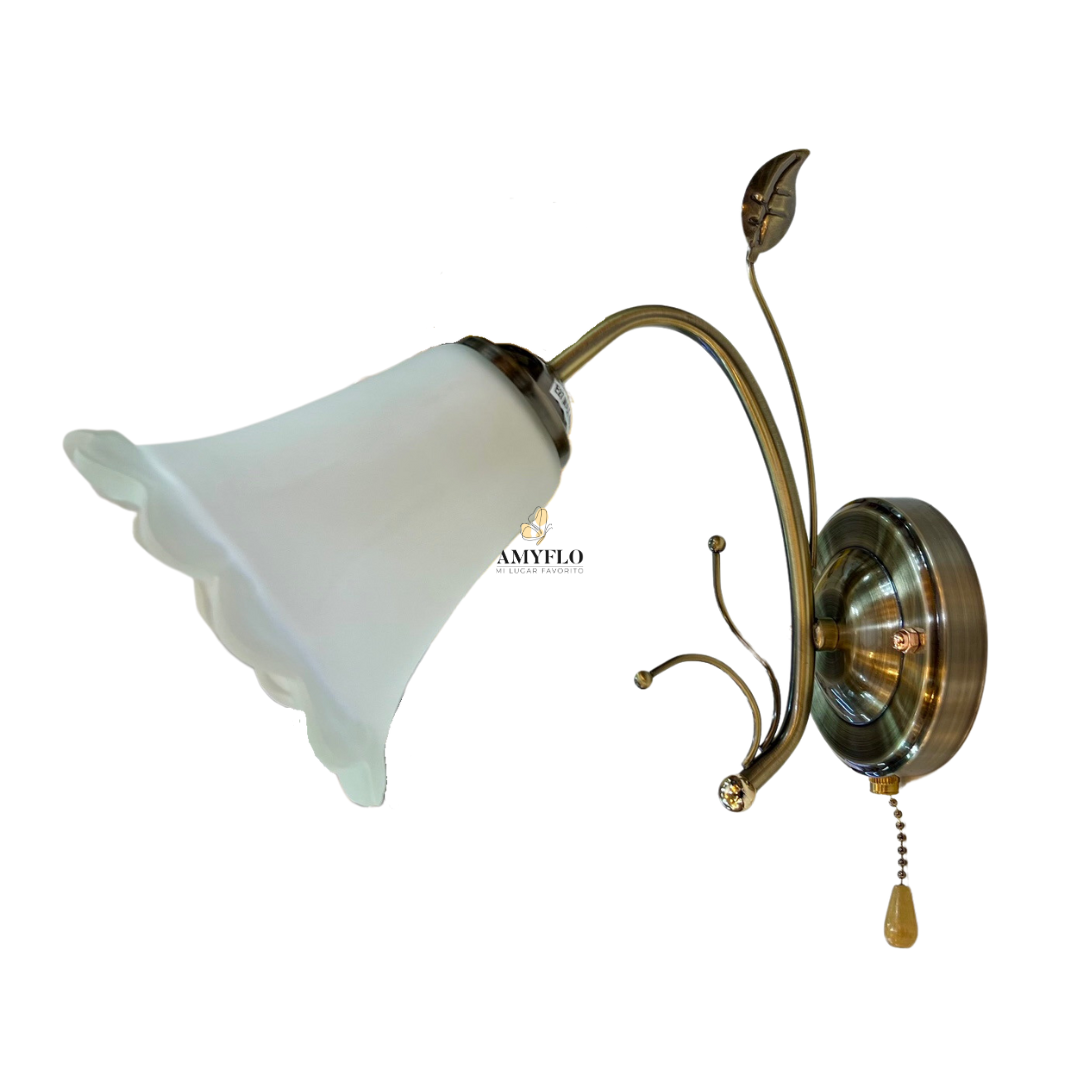 Aplique Tulipan Vaso Blanco