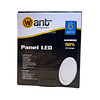 Panel Led 6W Embutido Luz Fria