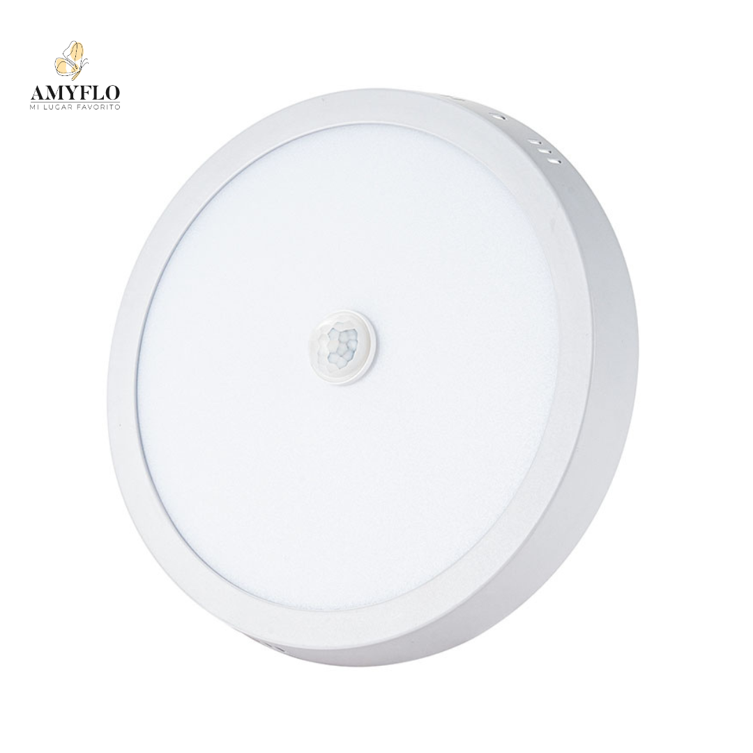 Panel Led con Sensor Sobrepuesto 18W