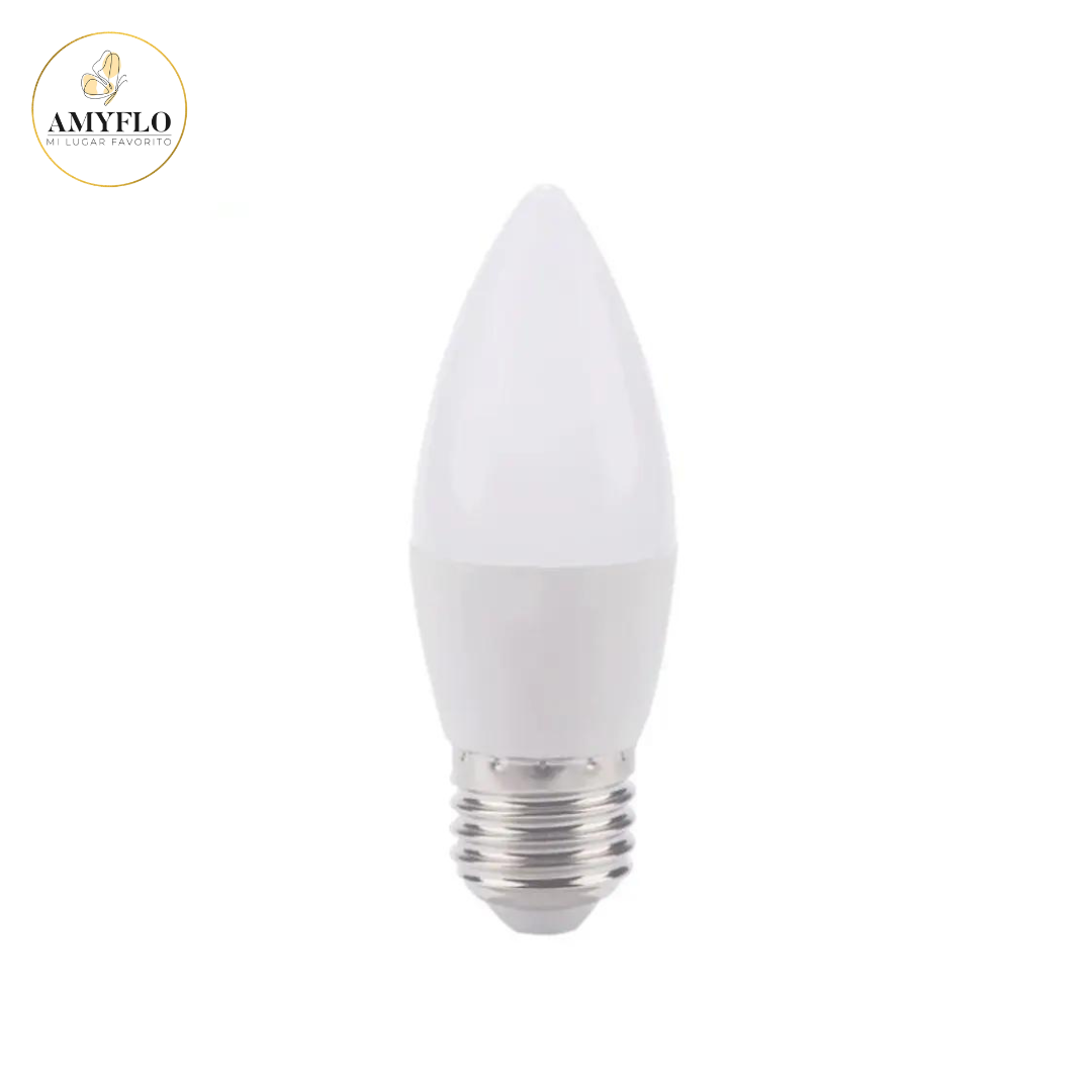 Ampolleta Led E27 7W Vela Fria
