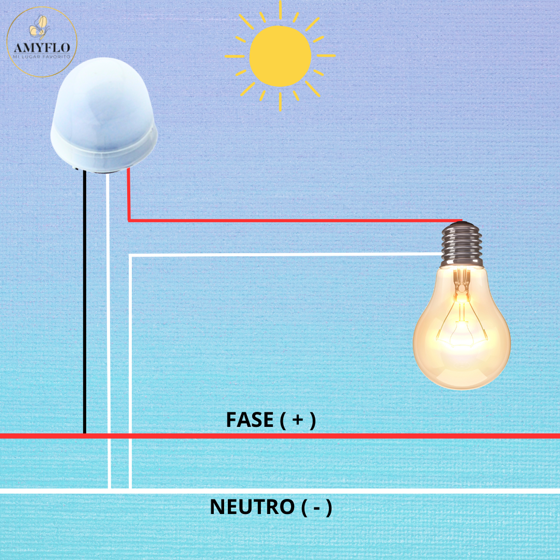 Fotocelda Con Sensor De Encendido