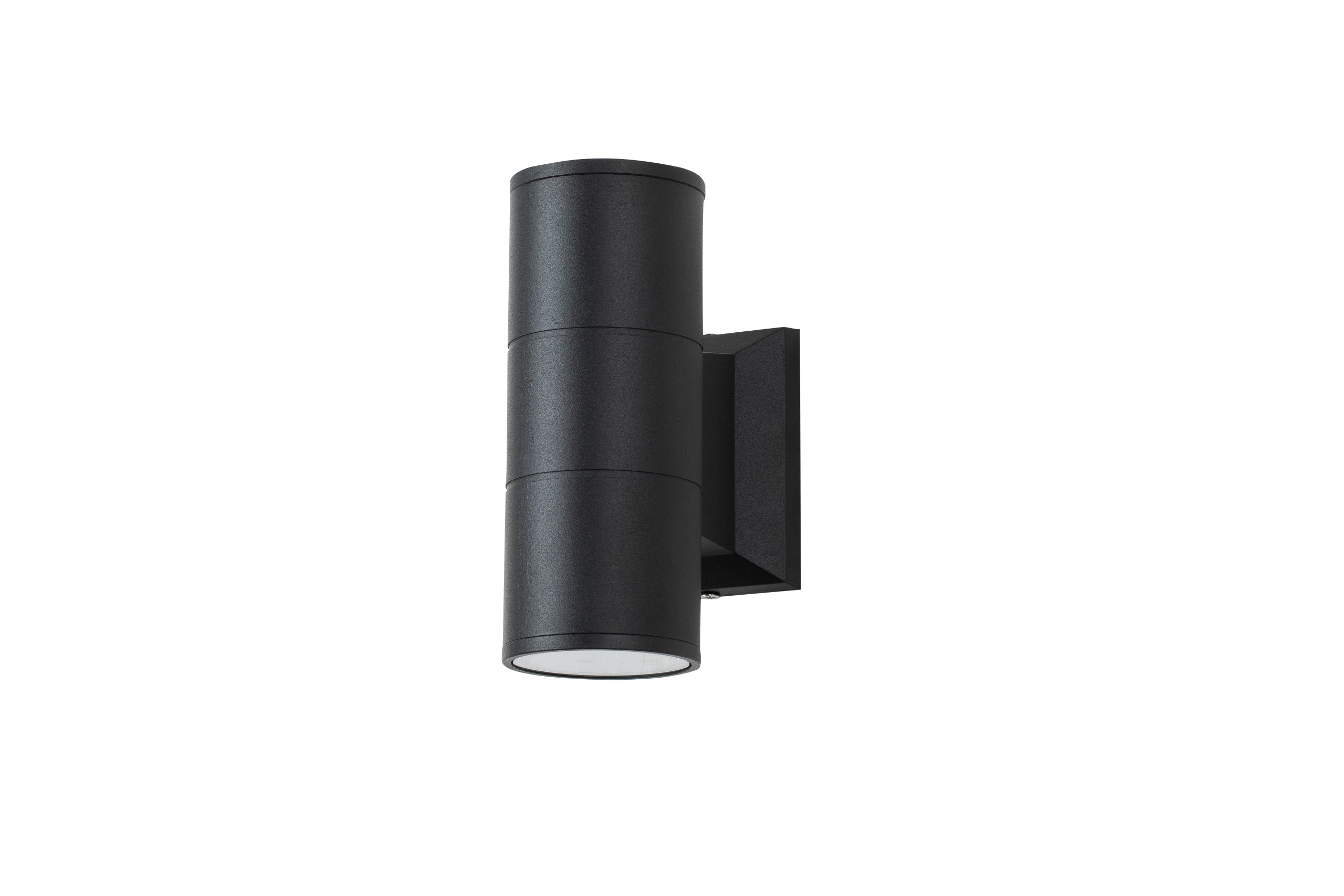 Aplique Doble 2 Negro GU10