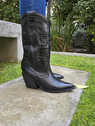 Bota Texana Negro