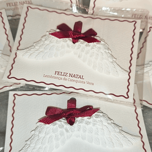 Asas de Anjo perfumadas com cartão