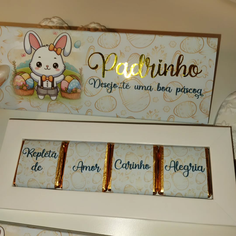 Caixa com 4 napolitanas Chocolate de Leite 6