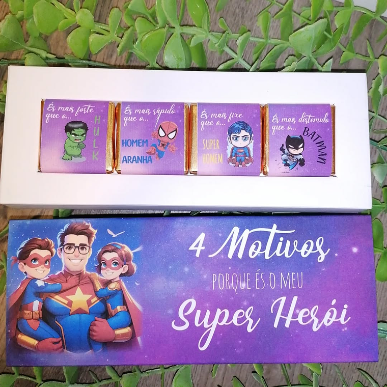 Caixa com 4 napolitanas Chocolate de Leite 3